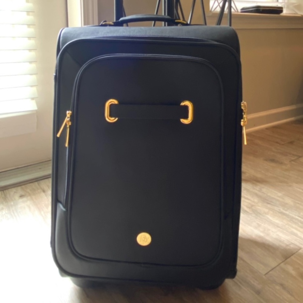 Joy Mangano (Christie) Carry-On Leather Luggage